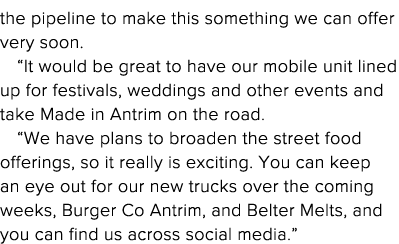 the pipeline to make this something we can offer very soon   It would be great to have our mobile unit lined up for f   