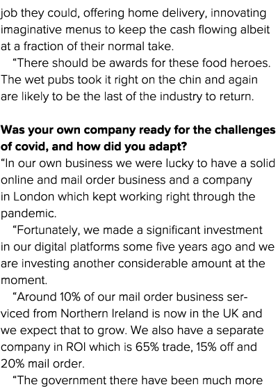 job they could, offering home delivery, innovating imaginative menus to keep the cash flowing albeit at a fraction of   