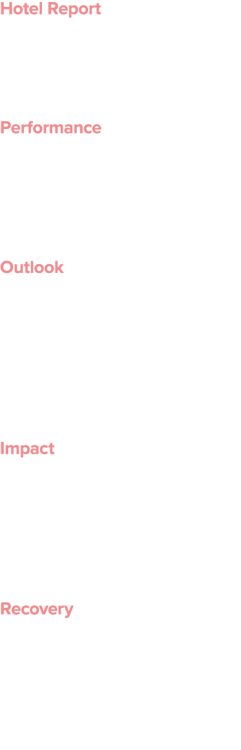 Hotel Report NIHF will once again produce a hotel market report for delegates at Hospitality Exchange  It will look a   