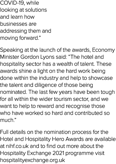 COVID-19, while looking at solutions and learn how businesses are addressing them and moving forward   Speaking at th   