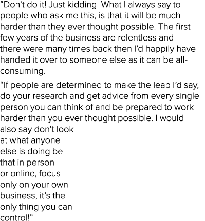  Don t do it  Just kidding  What I always say to people who ask me this, is that it will be much harder than they eve   