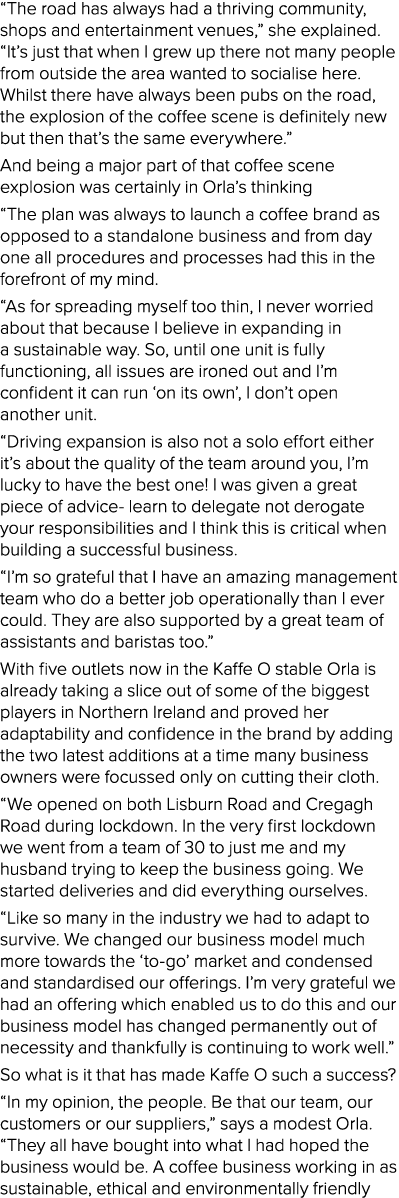  The road has always had a thriving community, shops and entertainment venues,  she explained   It s just that when I   