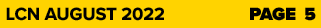 LCN AUGUST 2022 PAGE 5