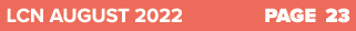 LCN AUGUST 2022 PAGE 23
