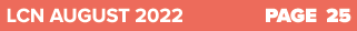 LCN AUGUST 2022 PAGE 25