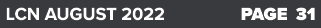 LCN AUGUST 2022 PAGE 31