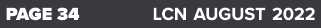 PAGE 34 LCN AUGUST 2022
