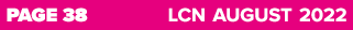 PAGE 38 LCN AUGUST 2022