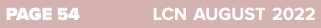 PAGE 54 LCN AUGUST 2022