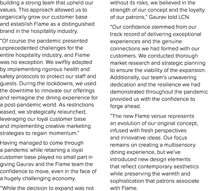 building a strong team that upheld our values. This approach allowed us to organically grow our customer base and est...