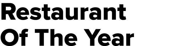 Restaurant Of The Year