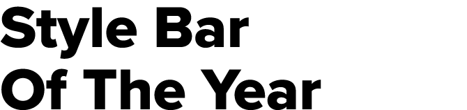 Style Bar Of The Year