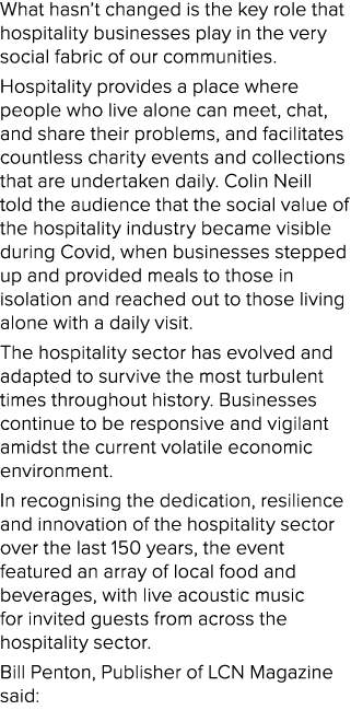 What hasn’t changed is the key role that hospitality businesses play in the very social fabric of our communities. Ho...