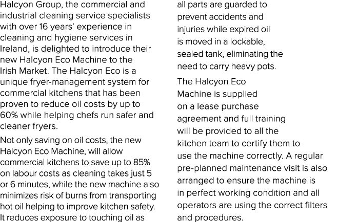 Halcyon Group, the commercial and industrial cleaning service specialists with over 16 years’ experience in cleaning ...