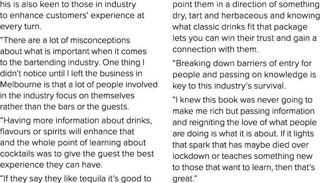 his is also keen to those in industry to enhance customers’ experience at every turn. “There are a lot of misconcepti...