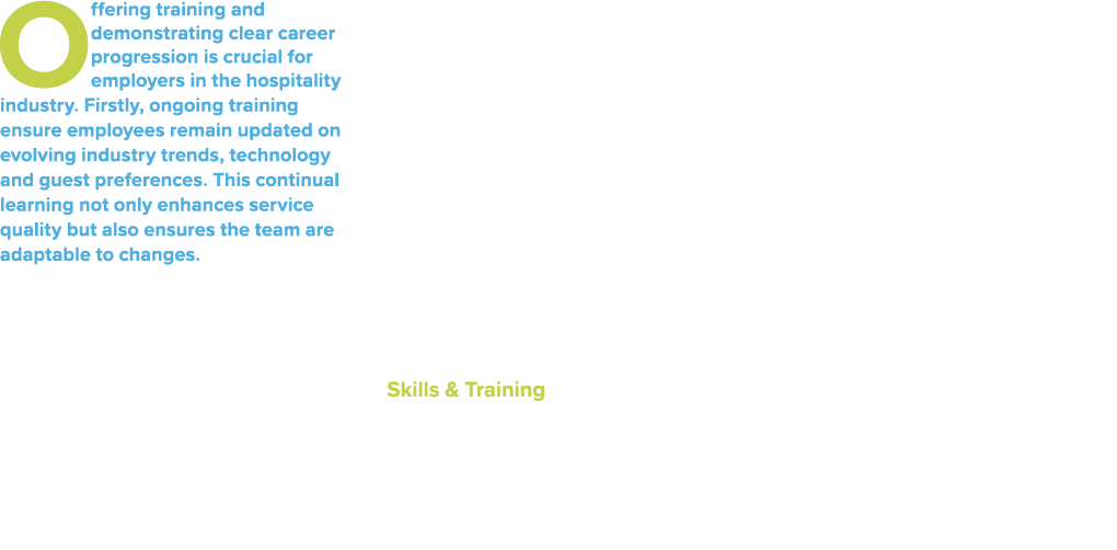 Offering training and demonstrating clear career progression is crucial for employers in the hospitality industry. Fi...