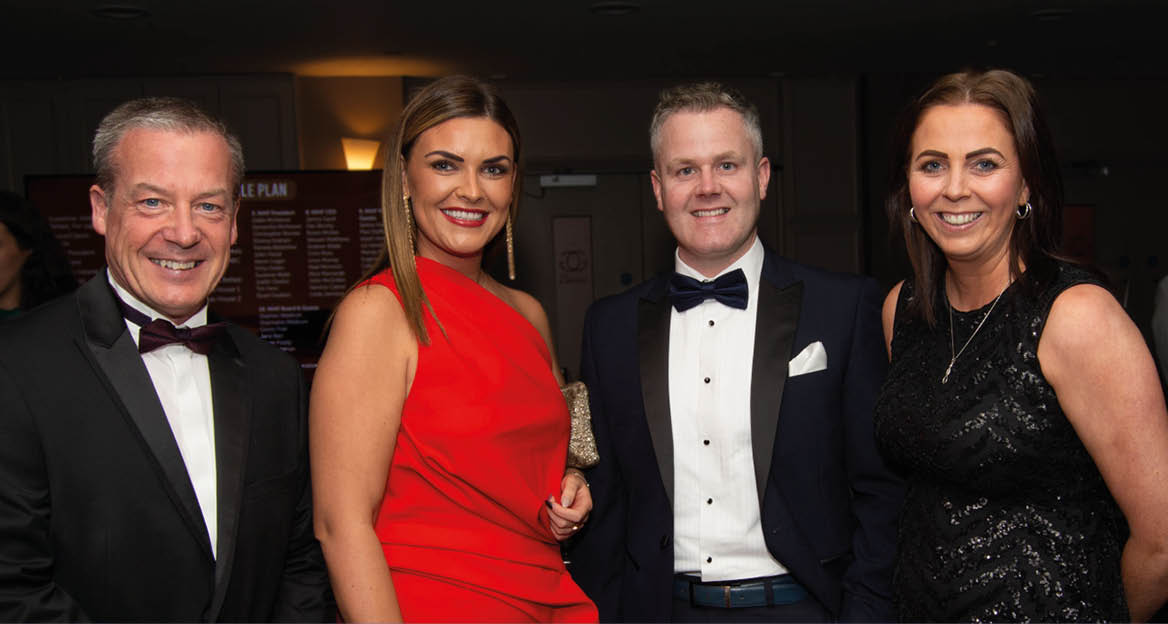 Malachy Cash, Classic Drinks; Michelle Taggart, Cysco; John McVeigh, Classic Drinks; and Clare Rice, Cysco.