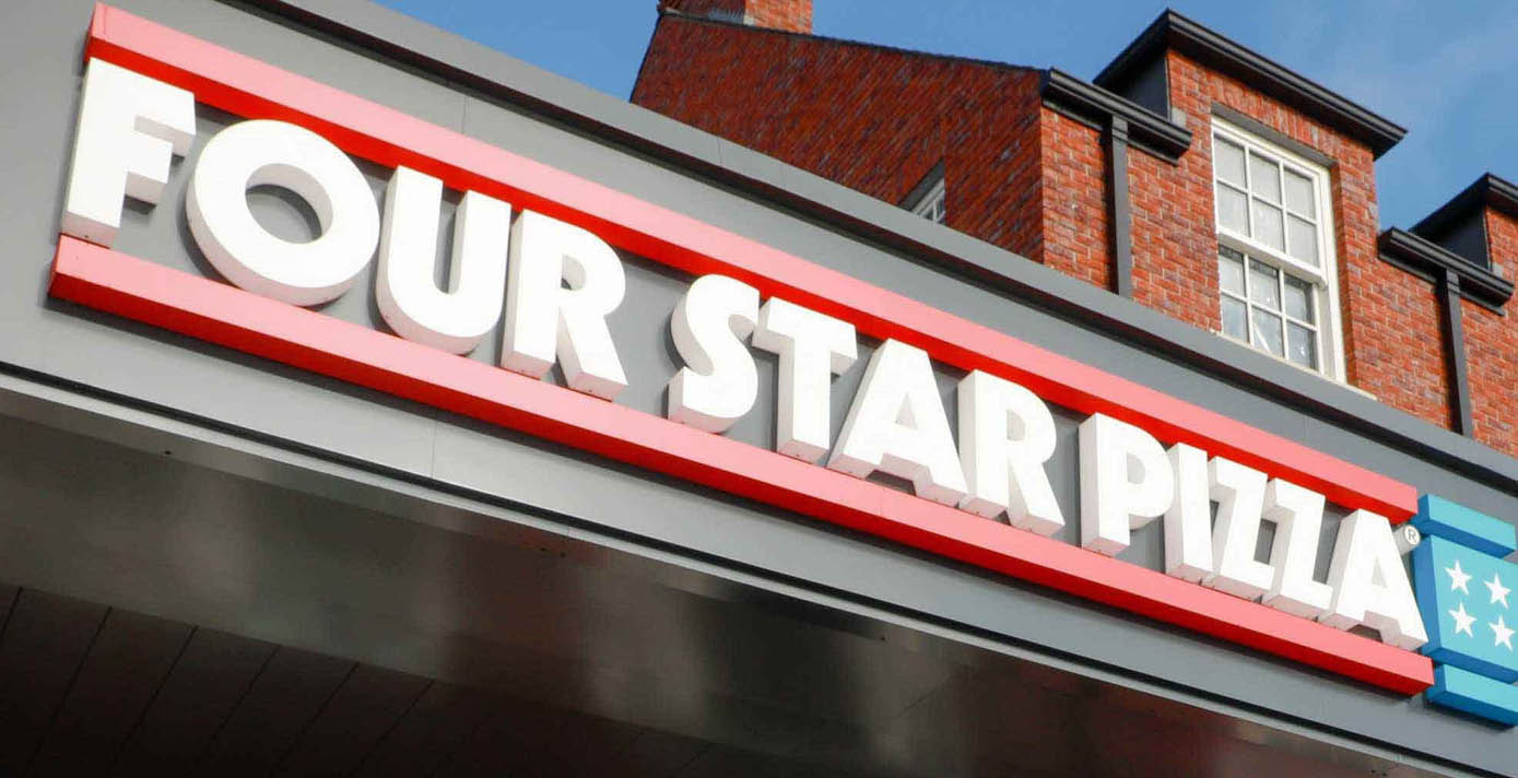 AN INCREASE of 17% in online sales helped deliver record results last year for Four Star Pizza (FSP) in Ireland  Fuelled by this significant online growth, the wholly Irish-owned pizza chain enjoyed its best year of sales since it was founded in 1986  With investment of approx  1 million in the brand, 2019 also saw the opening of five new stores and creation of 90 new jobs in the process   This brings the total number of FSP stores on the island of Ireland to 60, including 14 in Northern Ireland  Pictured at the performance announcement is Brian Clarke, Four Star Pizza Director   