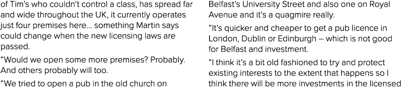 of Tim s who couldn t control a class, has spread far and wide throughout the UK, it currently operates just four pre   
