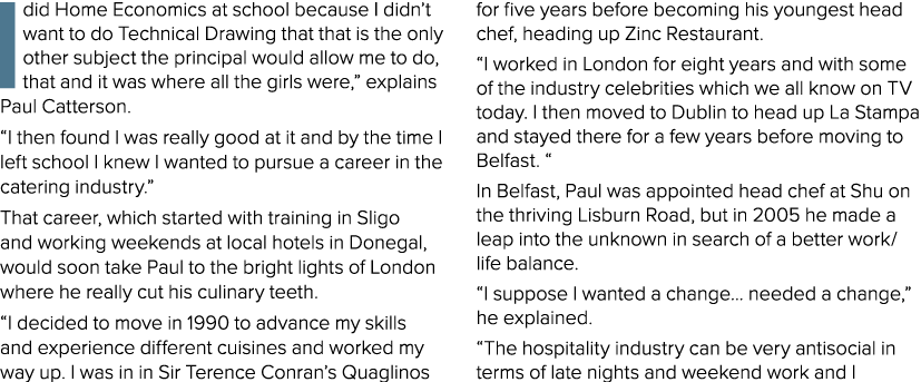 I did Home Economics at school because I didn t want to do Technical Drawing that that is the only other subject the    