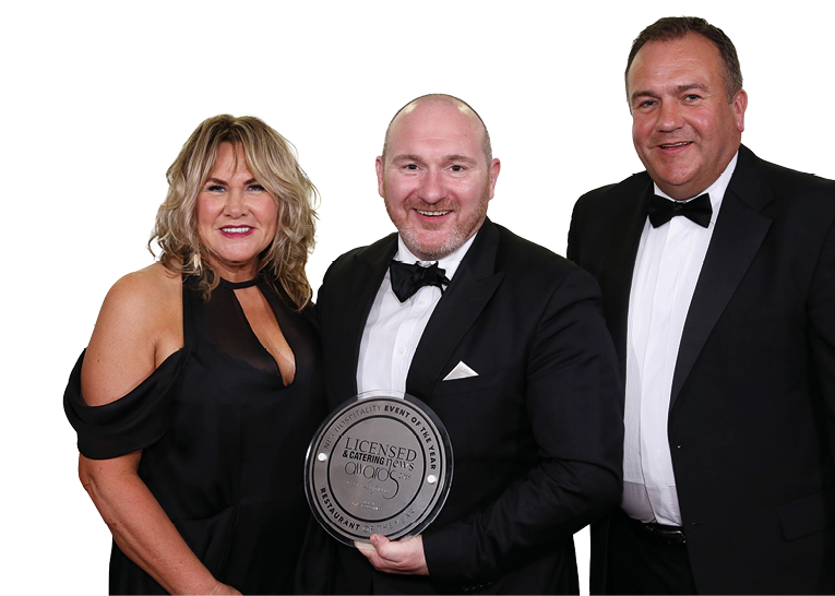 1 June 18, Mandatory Credit  Press Eye Darren Kidd    Pictured at the Licensed and Catering News Awards 2018 are 