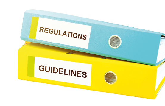 REGULATIONS GUIDELINES on Cluttered Desk