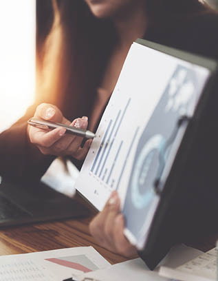 Group of Asian Business people consult advice about finance plan  Account concept 