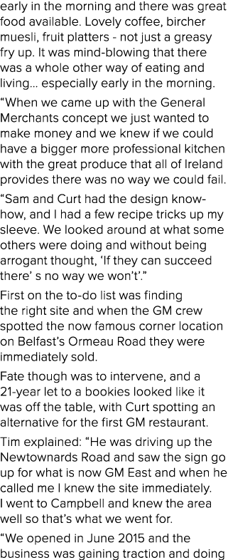 early in the morning and there was great food available  Lovely coffee, bircher muesli, fruit platters - not just a g   