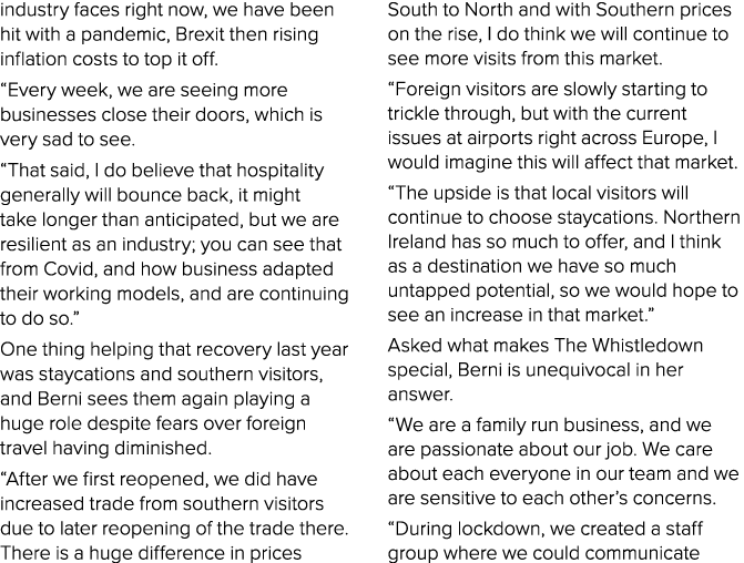 industry faces right now, we have been hit with a pandemic, Brexit then rising inflation costs to top it off   Every    