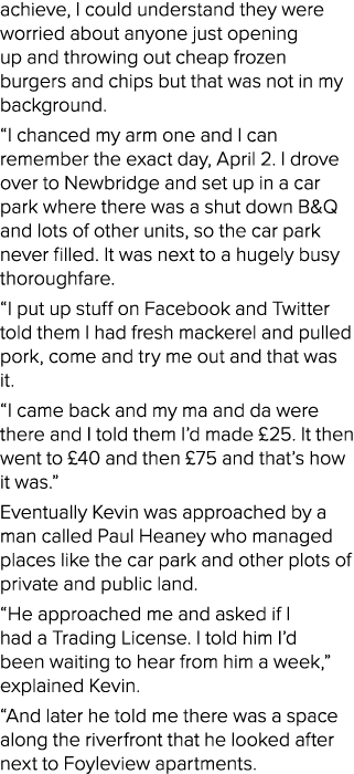 achieve, I could understand they were worried about anyone just opening up and throwing out cheap frozen burgers and    