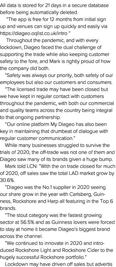 All data is stored for 21 days in a secure database before being automatically deleted   The app is free for 12 month   
