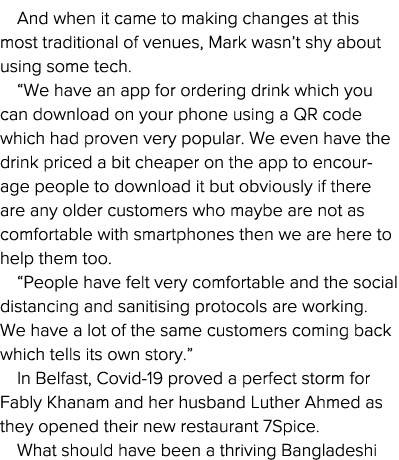 And when it came to making changes at this most traditional of venues, Mark wasn t shy about using some tech   We hav   