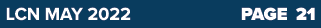 LCN MAY 2022 PAGE 21