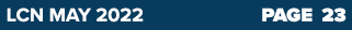 LCN MAY 2022 PAGE 23