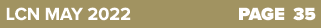 LCN MAY 2022 PAGE 35