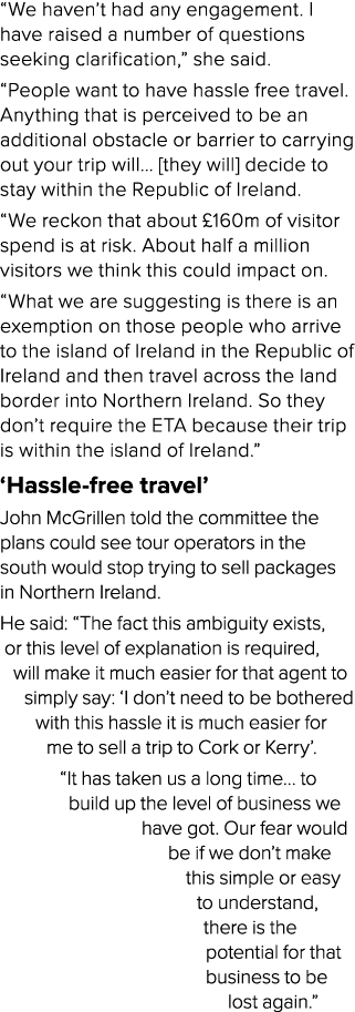  We haven t had any engagement  I have raised a number of questions seeking clarification,  she said   People want to   