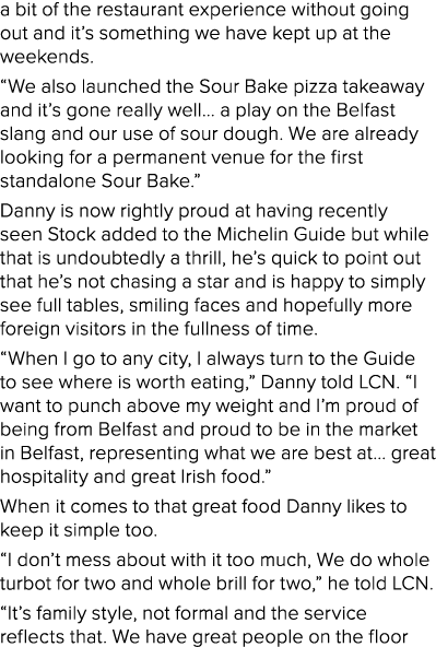 a bit of the restaurant experience without going out and it s something we have kept up at the weekends   We also lau   