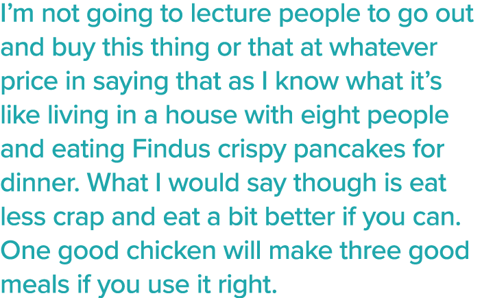 I m not going to lecture people to go out and buy this thing or that at whatever price in saying that as I know what    