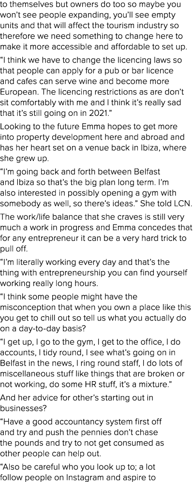 to themselves but owners do too so maybe you won t see people expanding, you ll see empty units and that will affect    