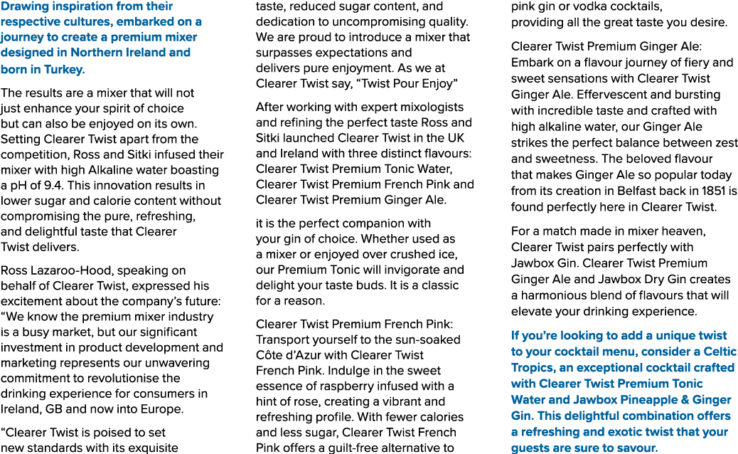 Drawing inspiration from their respective cultures, embarked on a journey to create a premium mixer designed in North...