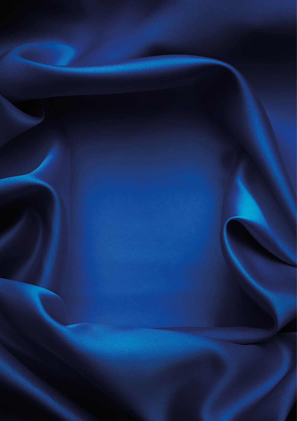 Navy silk background.