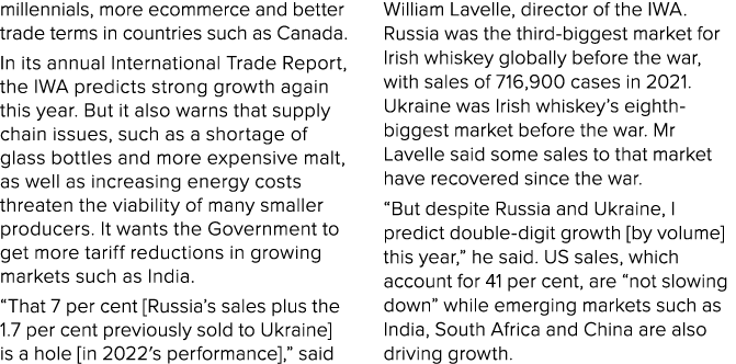 millennials, more ecommerce and better trade terms in countries such as Canada. In its annual International Trade Rep...