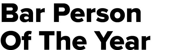 Bar Person Of The Year