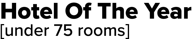 Hotel Of The Year [under 75 rooms]