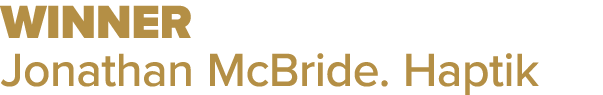 WINNER Jonathan McBride. Haptik