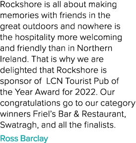 Rockshore is all about making memories with friends in the great outdoors and nowhere is the hospitality more welcomi...