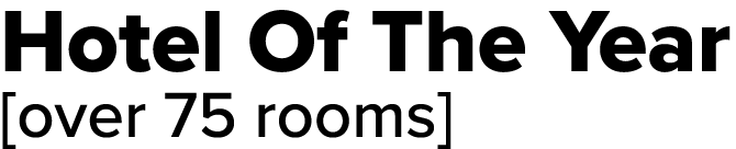 Hotel Of The Year [over 75 rooms]