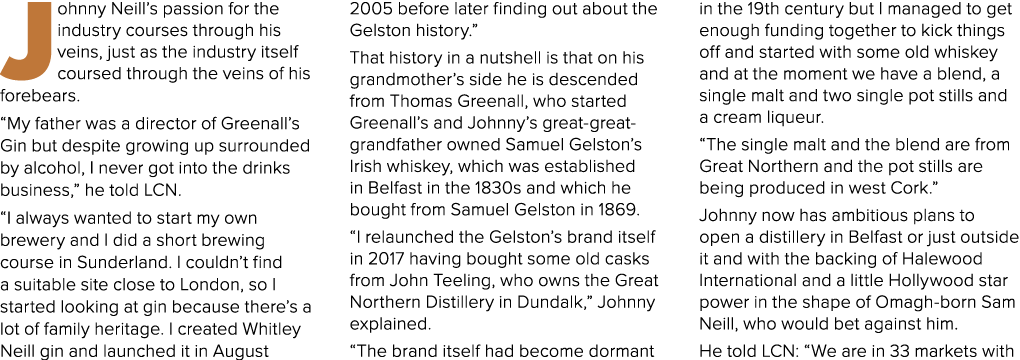 Johnny Neill’s passion for the industry courses through his veins, just as the industry itself coursed through the ve...
