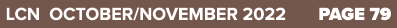 LCN OCTOBER/NOVEMBER 2022 PAGE 79