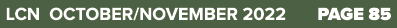 LCN OCTOBER/NOVEMBER 2022 PAGE 85